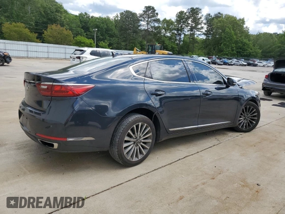 2017 Kia Cadenza Premium z VIN KNALC4J11H5041574, wystawiony jako Copart lot #56532135 z przebiegiem 74 641 mil mil oraz Szkoda całkowita • Salvage title. Historia ofert i sprzedaży dostępna na DreamBid. Obrazek 3.