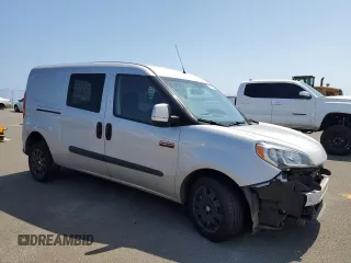 2019 Ram ProMaster City Cargo Tradesman SLT with VIN ZFBHRFBB5K6M28109, listed as a Copart auction lot 57772054 with 45,814 mi miles and Salvage title. Bid and sale history available at DreamBid. Image 4.