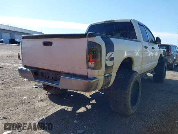 2006 Dodge 2500 SLT with VIN 3D7KS28C96G123013, listed as a IAAI auction lot 41969108 with 330,447 mi miles and . Bid and sale history available at DreamBid. Image 4.