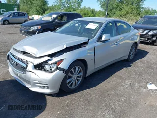 2017 Infiniti Q50 2.0t z VIN JN1CV7AP5HM641655, wystawiony jako IAAI lot #42275669 z przebiegiem 146 662 mil mil oraz . Historia ofert i sprzedaży dostępna na DreamBid. Obrazek 2.