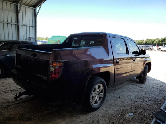 2008 Honda Ridgeline RTL with VIN 2HJYK16548H530433, listed as a Copart auction lot 71927024 with 0 mi miles and Salvage Title. Bid and sale history available at carsss.com. Image 3.