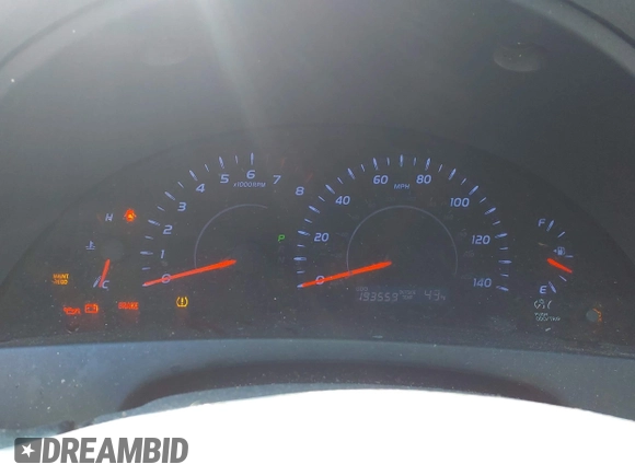 2011 Toyota Camry LE with VIN 4T1BF3EK5BU162510, listed as a IAAI auction lot 41763939 with 193,559 mi miles and . Bid and sale history available at DreamBid. Image 7.