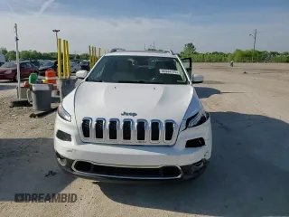 2018 Jeep Cherokee Limited with VIN 1C4PJMDX7JD607226, listed as a Copart auction lot 56944715 with 77,258 mi miles and Salvage title. Bid and sale history available at DreamBid. Image 14.