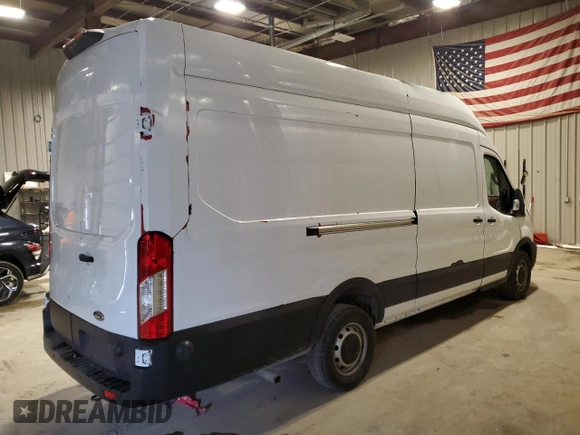 2020 Ford Transit Cargo with VIN 1FTBW3X81LKB71272, listed as a Copart auction lot 49068085 with 22,905 mi miles and Salvage Title. Bid and sale history available at DreamBid. Image 3.