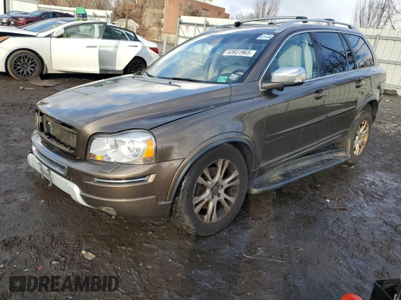 2013 Volvo XC90 Premier Plus with VIN YV4952CZ6D1664637, listed as a Copart auction lot 43931965 with 200,029 mi miles and Salvage Title. Bid and sale history available at carsss.com. Image 1.