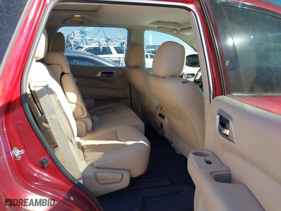 2016 Nissan Pathfinder Platinum with VIN 5N1AR2MM3GC614144, listed as a IAAI auction lot 41554806 with 130,398 mi miles. Bid and sale history available at carsss.com. Image 8.