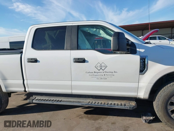 2021 Ford Super Duty F-250 SRW XL with VIN 1FT7W2B65MEC22603, listed as a IAAI auction lot 41251511 with 79,485 mi miles. Bid and sale history available at carsss.com. Image 14.