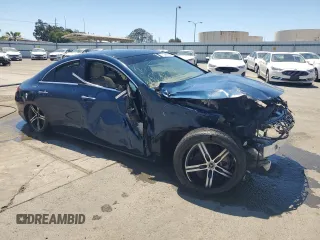 2023 Mercedes-Benz CLA 250 with VIN W1K5J4GB3PN328579, listed as a Copart auction lot 54697285 with Not Provided miles and Clean Title. Bid and sale history available at DreamBid. Image 4.