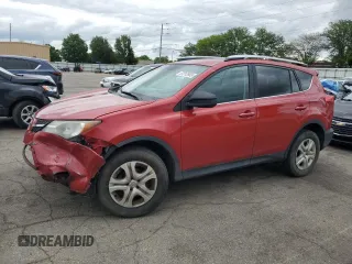 2015 Toyota RAV4 LE z VIN 2T3BFREV5FW285430, wystawiony jako Copart lot #57912665 z przebiegiem 129 612 mil mil oraz Szkoda całkowita • Salvage title. Historia ofert i sprzedaży dostępna na DreamBid. Obrazek 1.