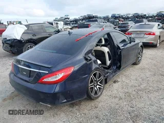2018 Mercedes-Benz CLS-Class CLS 550 with VIN WDDLJ7DB4JA204462, listed as a IAAI auction lot 41303191 with 100,291 mi miles. Bid and sale history available at carsss.com. Image 4.