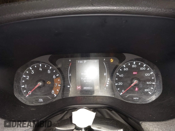 2022 Jeep Compass Latitude with VIN 3C4NJDBB9NT147839, listed as a IAAI auction lot 41620597 with 26,350 mi miles and . Bid and sale history available at DreamBid. Image 7.