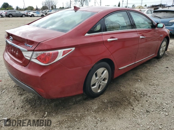 2012 Hyundai Sonata Hybrid with VIN KMHEC4A45CA056029, listed as a Copart auction lot 54875065 with 180,025 mi miles and Clean Title. Bid and sale history available at DreamBid. Image 3.