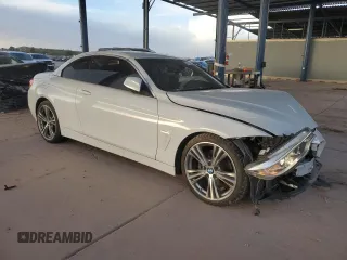 2016 BMW 4 Series 428i with VIN WBA3V7C50G5A27923, listed as a Copart auction lot 88734305 with 57,889 mi miles and Salvage title. Bid and sale history available at DreamBid. Image 4.