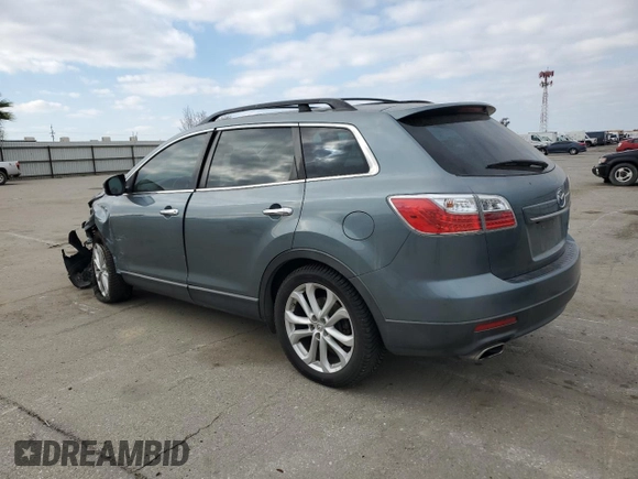 2012 Mazda CX-9 Grand Touring with VIN JM3TB2DA9C0364421, listed as a Copart auction lot 46138405 with 153,077 mi miles and Salvage Title. Bid and sale history available at carsss.com. Image 2.