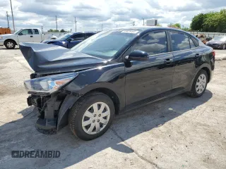 2023 Kia Rio LX z VIN 3KPA24AD5PE548259, wystawiony jako Copart lot #55828465 z przebiegiem 20 049 mil mil oraz Szkoda całkowita • Salvage title. Historia ofert i sprzedaży dostępna na DreamBid. Obrazek 1.