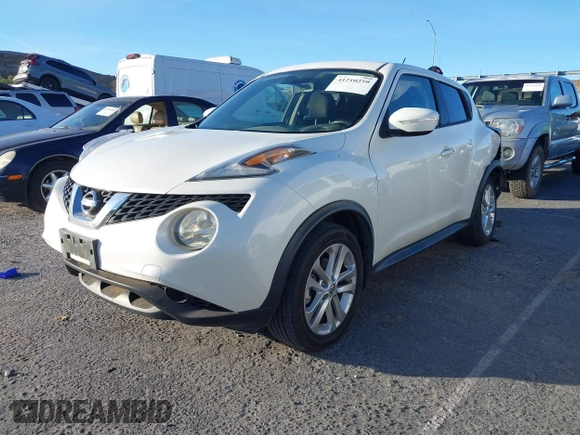 2016 Nissan Juke S with VIN JN8AF5MR7GT601556, listed as a IAAI auction lot 41210259 with 127,946 mi miles. Bid and sale history available at carsss.com. Image 17.