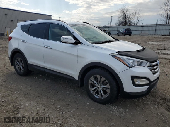 2014 Hyundai Santa Fe Sport with VIN 5XYZU3LB4EG192003, listed as a Copart auction lot 53757795 with 212,519 mi miles and Clean Title. Bid and sale history available at carsss.com. Image 4.