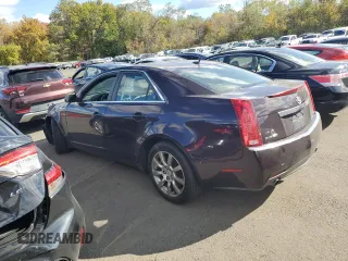 2008 Cadillac CTS AWD w/1SB with VIN 1G6DT57V780185329, listed as a Copart auction lot 75596724 with 122,387 mi miles and Salvage Title. Bid and sale history available at carsss.com. Image 2.