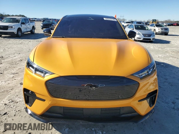 2023 Ford Mustang Mach-E GT with VIN 3FMTK4SXXPMA58001, listed as a Copart auction lot 89045745 with 9,274 mi miles and Salvage Title. Bid and sale history available at DreamBid. Image 5.