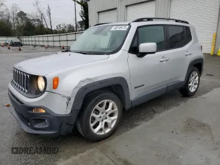 2015 Jeep Renegade Latitude with VIN ZACCJABT1FPB96623, listed as a Copart auction lot 48249415 with 73,562 mi miles and Salvage Title. Bid and sale history available at carsss.com. Image 1.