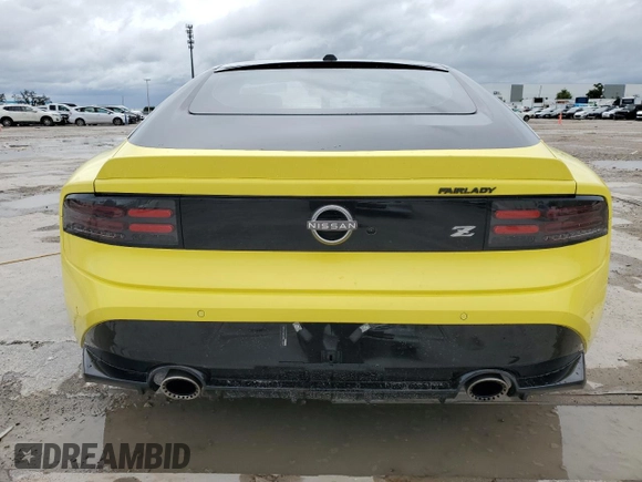 2023 Nissan Z Sport с VIN JN1BZ4AH0PM310987, выставлен на аукционе Copart как лот 74926264 с пробегом 10 474 миль миль и Списание • Salvage title. История ставок и продаж доступна на DreamBid. Изображение 6.