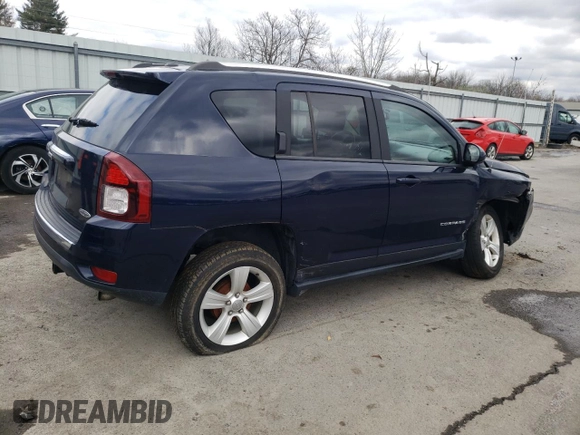 2015 Jeep Compass High Altitude Edition with VIN 1C4NJCEA2FD335185, listed as a Copart auction lot 46255603 with 57,054 mi miles. Bid and sale history available at carsss.com. Image 3.