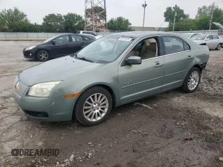 2008 Mercury Milan Premier with VIN 3MEHM08168R627378, listed as a Copart auction lot 59751325 with 102,795 mi miles and Salvage title. Bid and sale history available at DreamBid. Image 1.