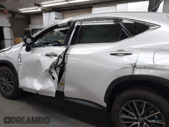 2025 Lexus NX 350 Premium z VIN 2T2GGCEZ2SC079582, wystawiony jako IAAI lot #42495719 z przebiegiem 1 227 mil mil oraz . Historia ofert i sprzedaży dostępna na DreamBid. Obrazek 14.