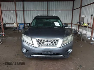 2014 Nissan Pathfinder Platinum with VIN 5N1AR2MN5EC685920, listed as a IAAI auction lot 42149831 with 149,618 mi miles and . Bid and sale history available at DreamBid. Image 12.