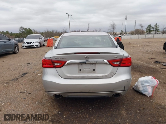 2016 Nissan Maxima SV with VIN 1N4AA6APXGC392029, listed as a IAAI auction lot 41729299 with 135,572 mi miles and . Bid and sale history available at DreamBid. Image 16.