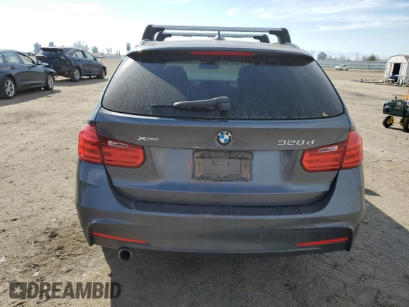 2014 BMW 3 Series 328d xDrive with VIN WBA3K5C5XEK300391, listed as a Copart auction lot 45995735 with 146,439 mi miles and Salvage title. Bid and sale history available at DreamBid. Image 6.