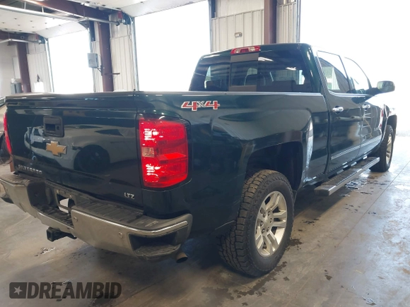 2014 Chevrolet Silverado 1500 LTZ with VIN 3GCUKSEC3EG515541, listed as a IAAI auction lot 42100514 with 177,761 mi miles and . Bid and sale history available at DreamBid. Image 4.