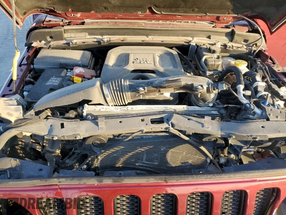 2021 Jeep Wrangler Unlimited 80th Anniversary with VIN 1C4HJXDN9MW596033, listed as a Copart auction lot 87640685 with 14,633 mi miles and Salvage title. Bid and sale history available at DreamBid. Image 11.