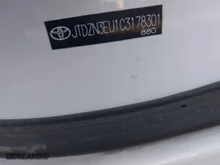 2012 Toyota Prius v Two with VIN JTDZN3EU1C3178301, listed as a IAAI auction lot 41029527 with 1 mi miles. Bid and sale history available at carsss.com. Image 9.