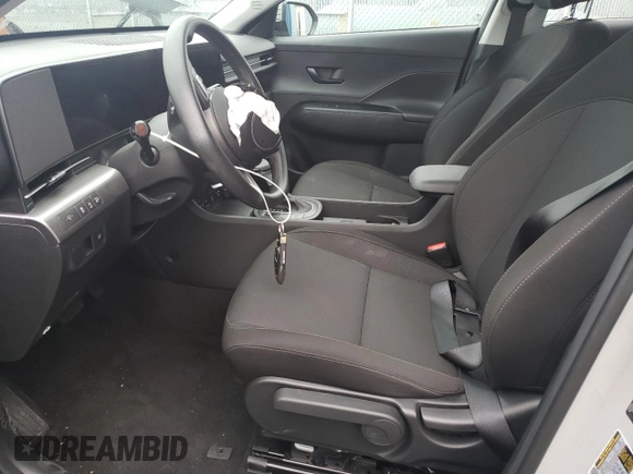 2024 Hyundai Kona Essential with VIN KM8HA3AB3RU143107, listed as a Copart auction lot 66185574 with 2,635 mi miles and Salvage Title. Bid and sale history available at DreamBid. Image 7.