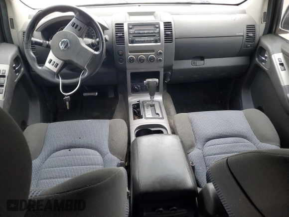 2005 Nissan Pathfinder XE with VIN 5N1AR18W75C731602, listed as a Copart auction lot 81708433 with Not provided miles and Salvage title. Bid and sale history available at DreamBid. Image 8.