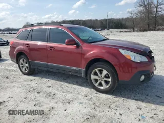 2014 Subaru Outback Premium with VIN 4S4BRBCC3E3322214, listed as a Copart auction lot 49218065 with 185,445 mi miles and Salvage Title. Bid and sale history available at DreamBid. Image 4.