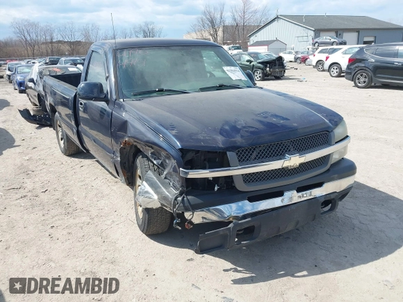 2005 Chevrolet Silverado 1500 with VIN 1GCEC14X05Z358521, listed as a IAAI auction lot 41904914 with 144,170 mi miles and . Bid and sale history available at DreamBid. Image 1.