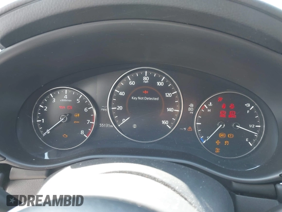 2023 Mazda 3 S Preferred with VIN JM1BPALM6P1610353, listed as a IAAI auction lot 42144106 with 55,131 mi miles and . Bid and sale history available at DreamBid. Image 7.