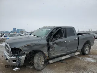 2012 Ram 2500 Big Horn with VIN 3C6UD5DL2CG240987, listed as a Copart auction lot 43983615 with 194,762 mi miles and Salvage Title. Bid and sale history available at carsss.com. Image 1.