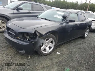 2009 Dodge Charger SE with VIN 2B3KA43V89H635367, listed as a Copart auction lot 36926124 with 250,780 mi miles and Salvage Title. Bid and sale history available at carsss.com. Image 1.