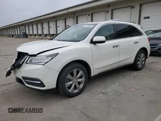 2014 Acura MDX Advance with VIN 5FRYD4H87EB015188, listed as a Copart auction lot 61088075 with 189,004 mi miles and Salvage title. Bid and sale history available at DreamBid. Image 1.