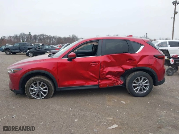 2023 Mazda CX-5 2.5 S Select Package with VIN JM3KFBBM6P0252808, listed as a IAAI auction lot 41853012 with 28,653 mi miles. Bid and sale history available at carsss.com. Image 14.