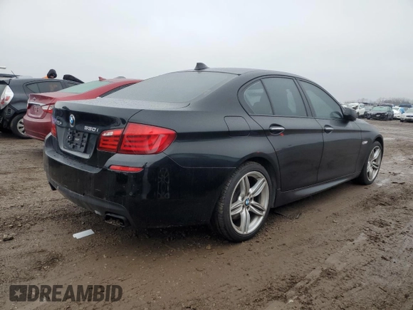 2013 BMW 5 Series 550i xDrive with VIN WBAFU9C50DDY72152, listed as a Copart auction lot 86451254 with 131,319 mi miles and Clean Title. Bid and sale history available at carsss.com. Image 3.