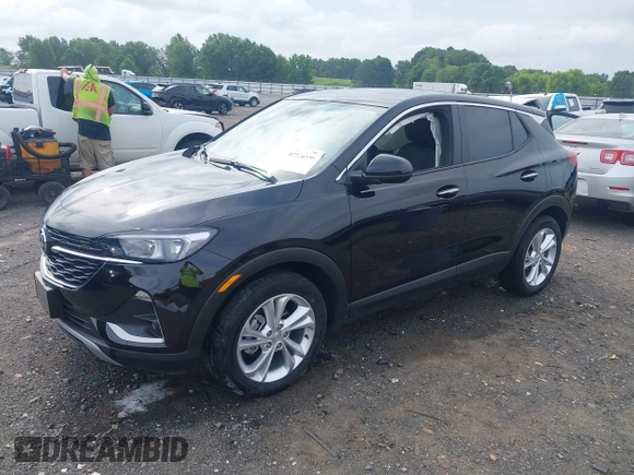 2023 Buick Encore GX Preferred with VIN KL4MMBS22PB155397, listed as a IAAI auction lot 42426356 with 9,776 mi miles and . Bid and sale history available at DreamBid. Image 21.