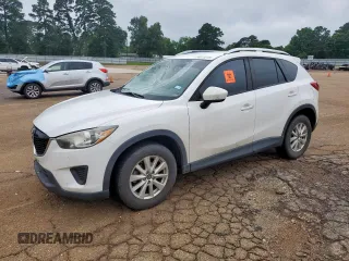 2013 Mazda CX-5 Sport with VIN JM3KE2BE7D0158752, listed as a Copart auction lot 58613615 with 147,110 mi miles and Salvage title. Bid and sale history available at DreamBid. Image 1.