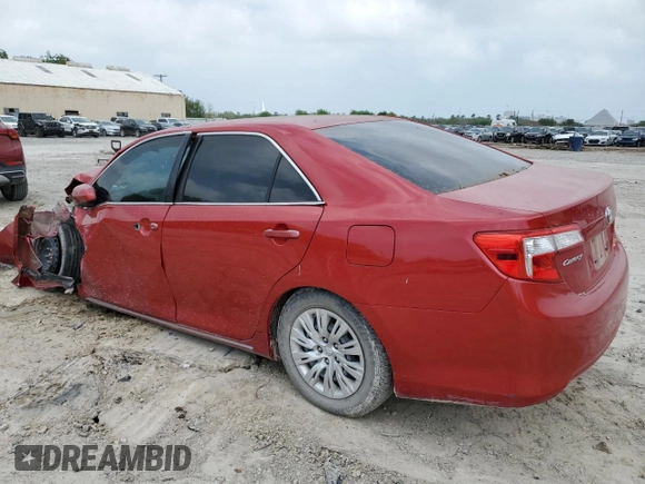 2014 Toyota Camry L with VIN 4T1BF1FK1EU825112, listed as a Copart auction lot 51500275 with 0 mi miles and Salvage Title. Bid and sale history available at carsss.com. Image 2.