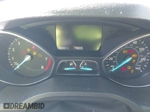 2017 Ford Escape SE with VIN 1FMCU9GD1HUC70823, listed as a IAAI auction lot 41898457 with 86,042 mi miles and . Bid and sale history available at DreamBid. Image 7.
