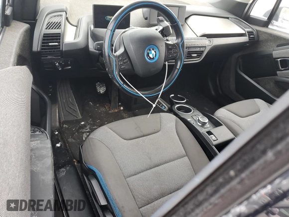 2018 BMW i3 with VIN WBY7Z2C5XJVE65043, listed as a Copart auction lot 44222705 with 44,635 mi miles and Salvage Title. Bid and sale history available at carsss.com. Image 8.