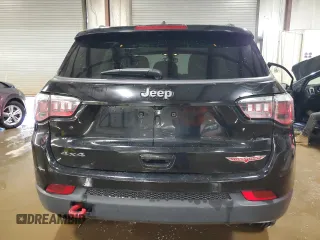 2019 Jeep Compass Trailhawk with VIN 3C4NJDDB1KT660608, listed as a Copart auction lot 51926615 with 81,047 mi miles and Salvage Title. Bid and sale history available at DreamBid. Image 6.